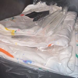 Splashed paint cami top